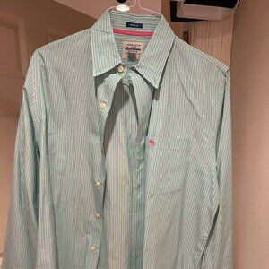 Abercrombie Retro Striped Button-Down